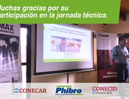 ¡Gracias por participar de la Jornada técnica CONECAR-PHIBRO, del martes 23 de julio!