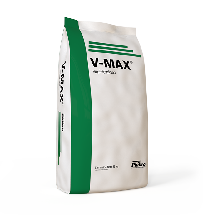 V-Max 2 (carne) Tecnología en nutrición para una mayor salud ruminal
