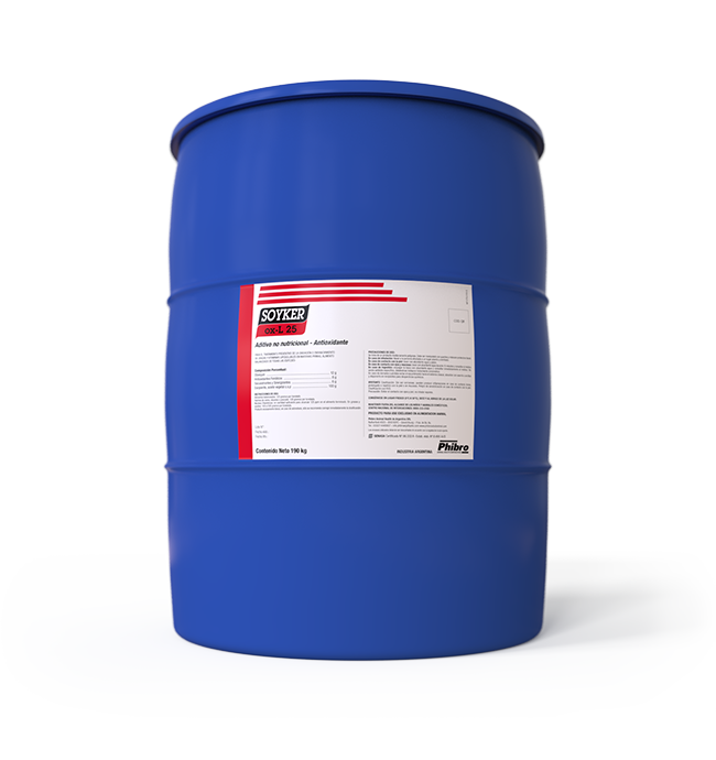 Soyker Ox L-25 Combinación protectora de la oxidación a base de Etoxiquina, antioxidantes y fenólicos
