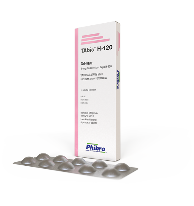 Tabic H-120 Tableta efervescente que asegura la correcta disolución
